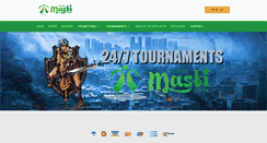 Desktop Screenshot of pokermasti.com